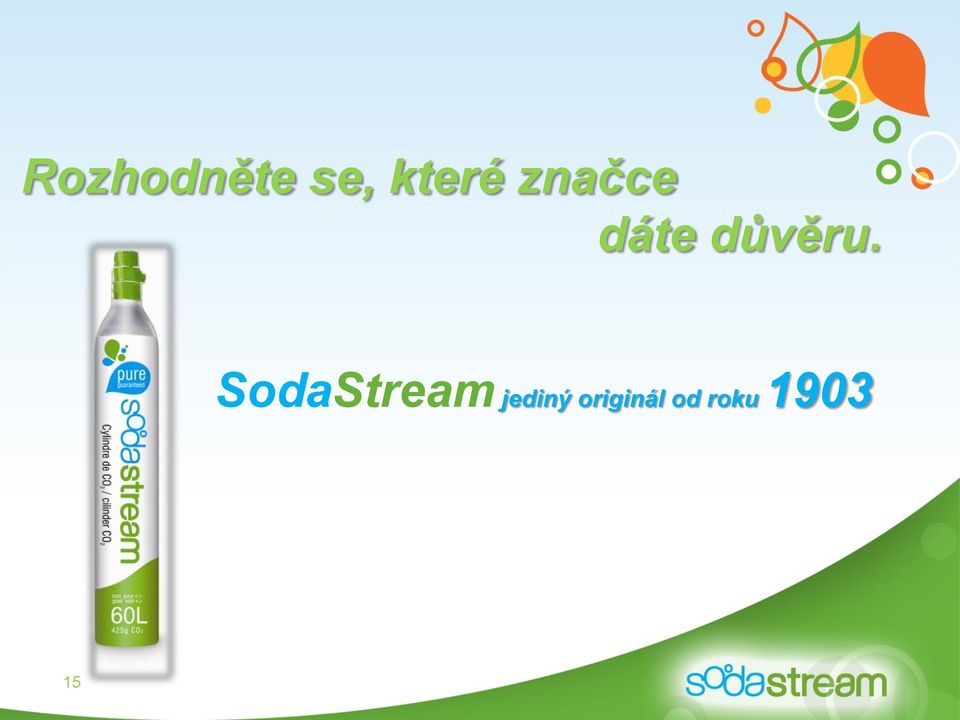 SodaStream jediný