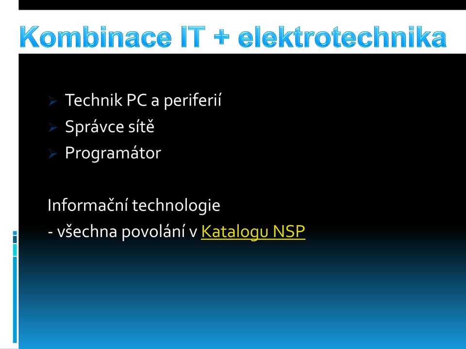 Informační technologie -