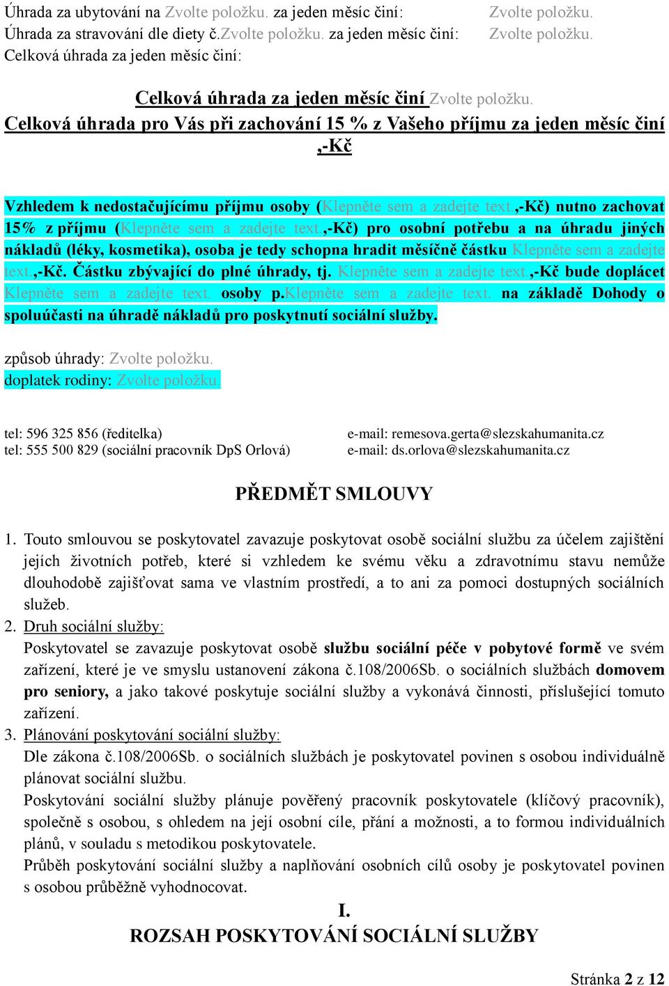 ,-kč) nutno zachovat 15% z příjmu (Klepněte sem a zadejte text.