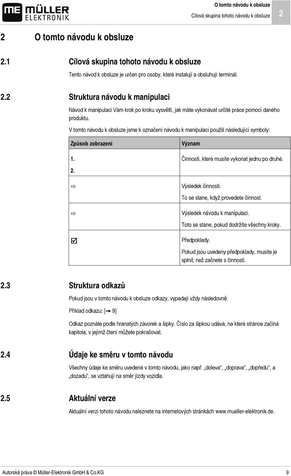 Struktura návodu k manipulaci Návod k manipulaci Vám krok po kroku vysvětlí, jak máte vykonávat určité práce pomocí daného produktu.