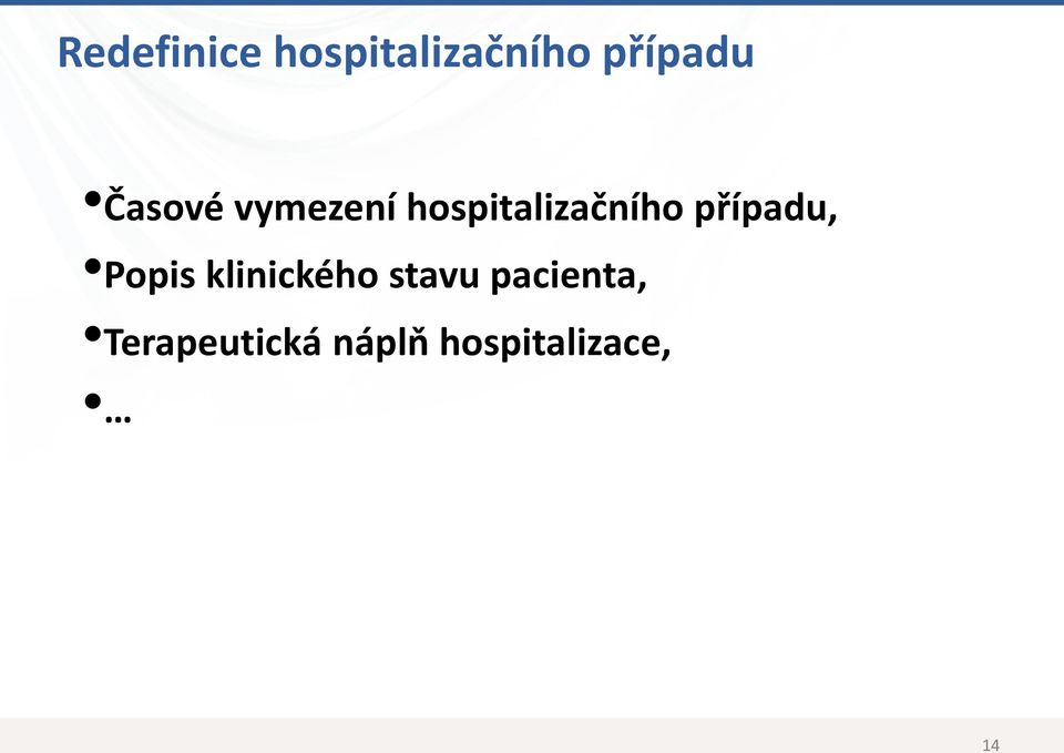 případu, Popis klinického stavu