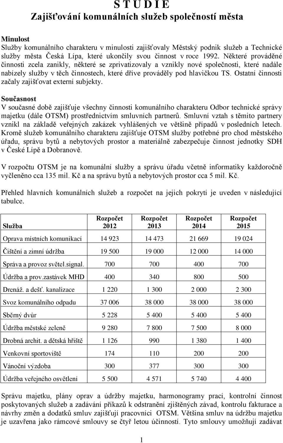 Některé prováděné činnosti zcela zanikly, některé se zprivatizovaly a vznikly nové společnosti, které nadále nabízely služby v těch činnostech, které dříve prováděly pod hlavičkou TS.