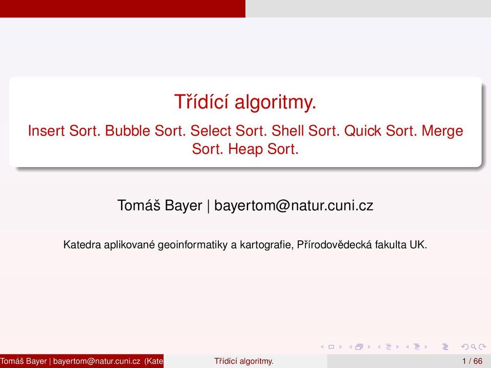 cz Katedra aplikované geoinformatiky a kartografie, Přírodovědecká fakulta UK.