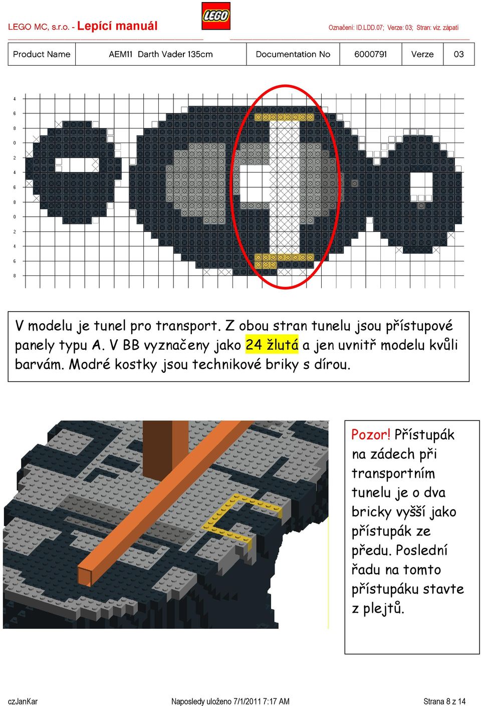 Modré kostky jsou technikové briky s dírou. Pozor!