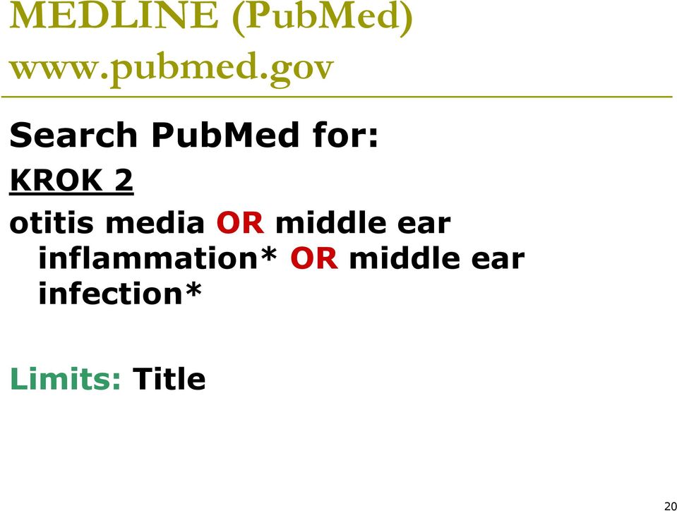 otitis media OR middle ear