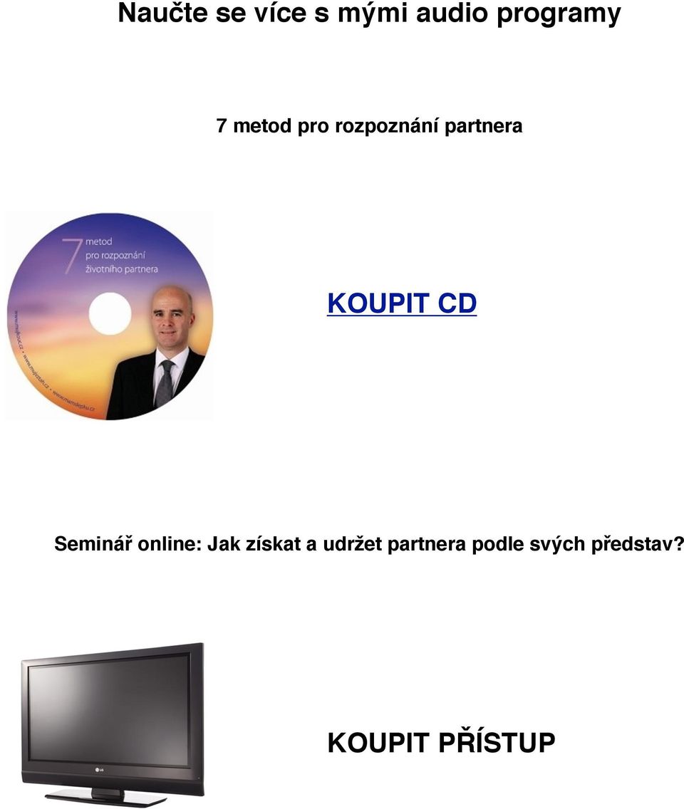 CD Seminář online: Jak získat a udržet