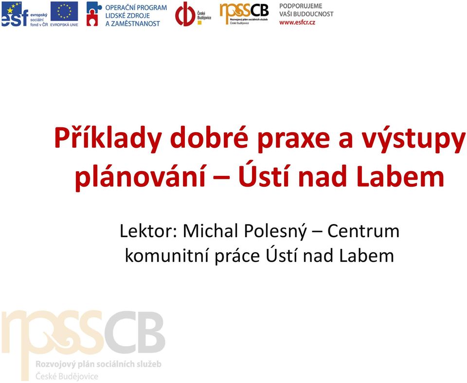 Labem Lektor: Michal Polesný