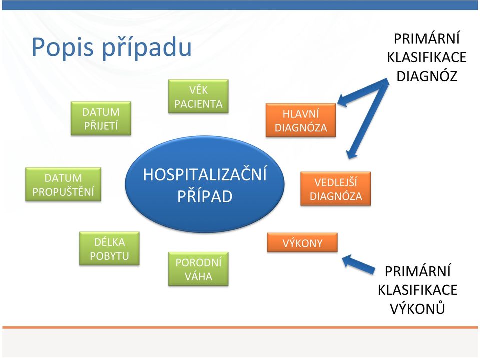 PROPUŠTĚNÍ HOSPITALIZAČNÍ PŘÍPAD VEDLEJŠÍ DIAGNÓZA