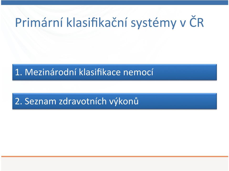 Mezinárodní klasifikace