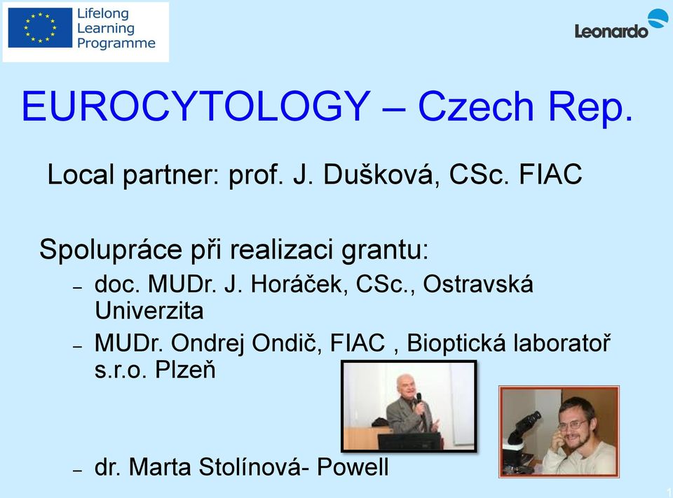 MUDr. J. Horáček, CSc., Ostravská Univerzita MUDr.