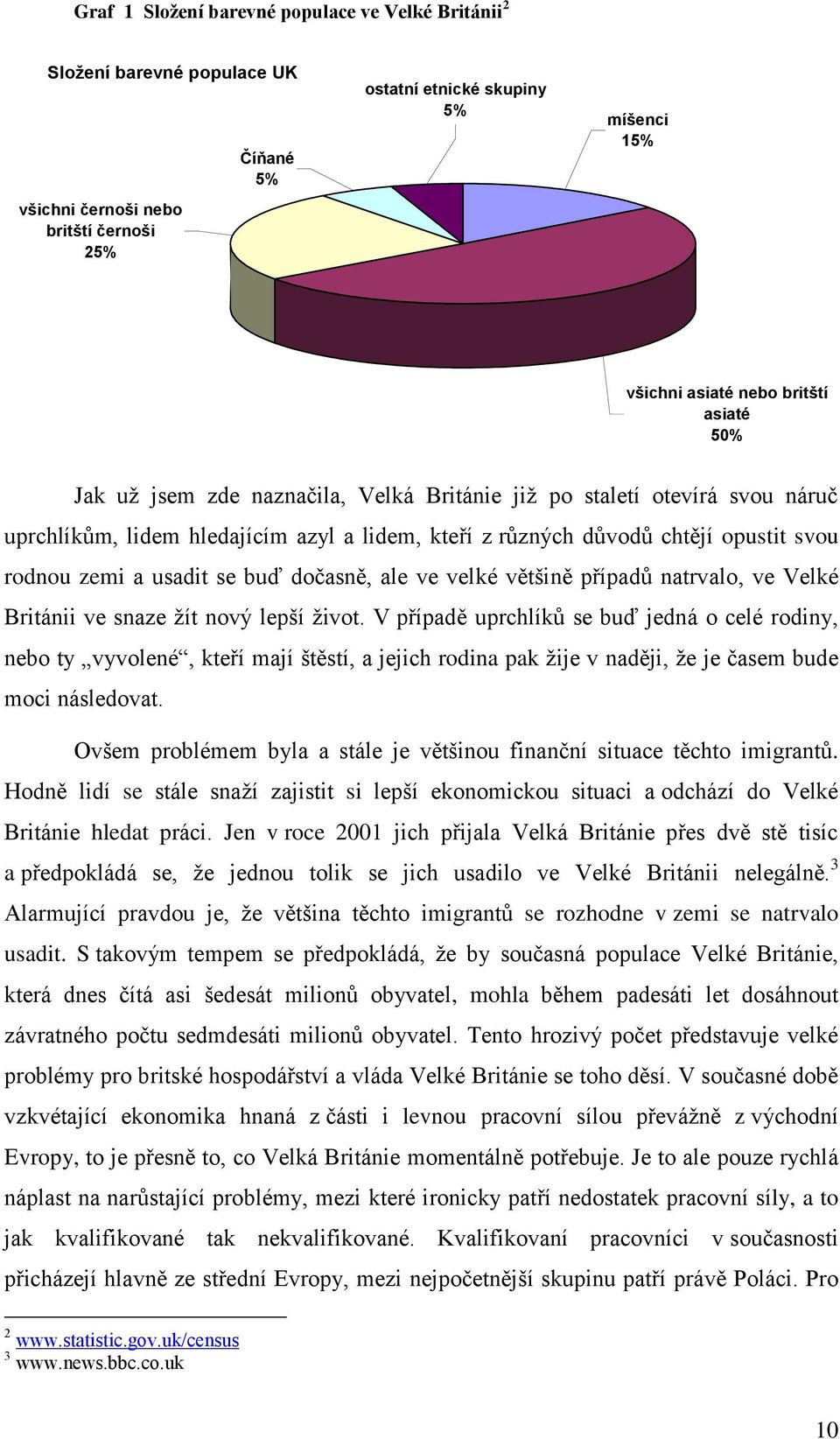 buď dočasně, ale ve velké většině případů natrvalo, ve Velké Británii ve snaze ţít nový lepší ţivot.