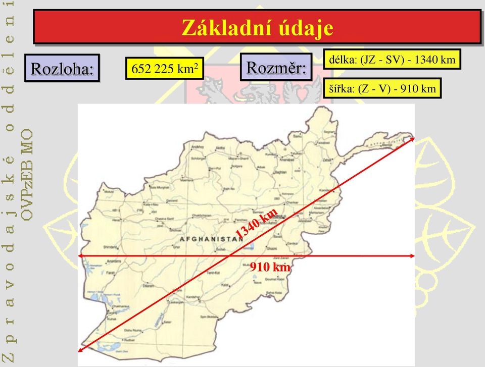 délka: (JZ - SV) - 1340