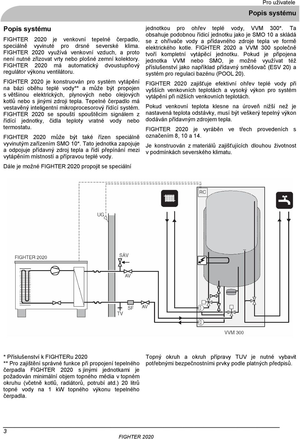 je konstruován pro systém vytápění na bázi oběhu teplé vody** a může být propojen s většinou elektrických, plynových nebo olejových kotlů nebo s jinými zdroji tepla.