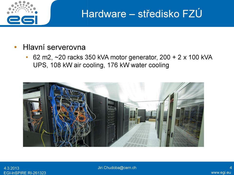 2 x 100 kva UPS, 108 kw air cooling, 176 kw