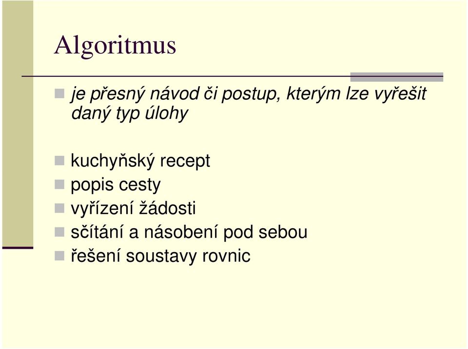 kuchyňský recept popis cesty vyřízení