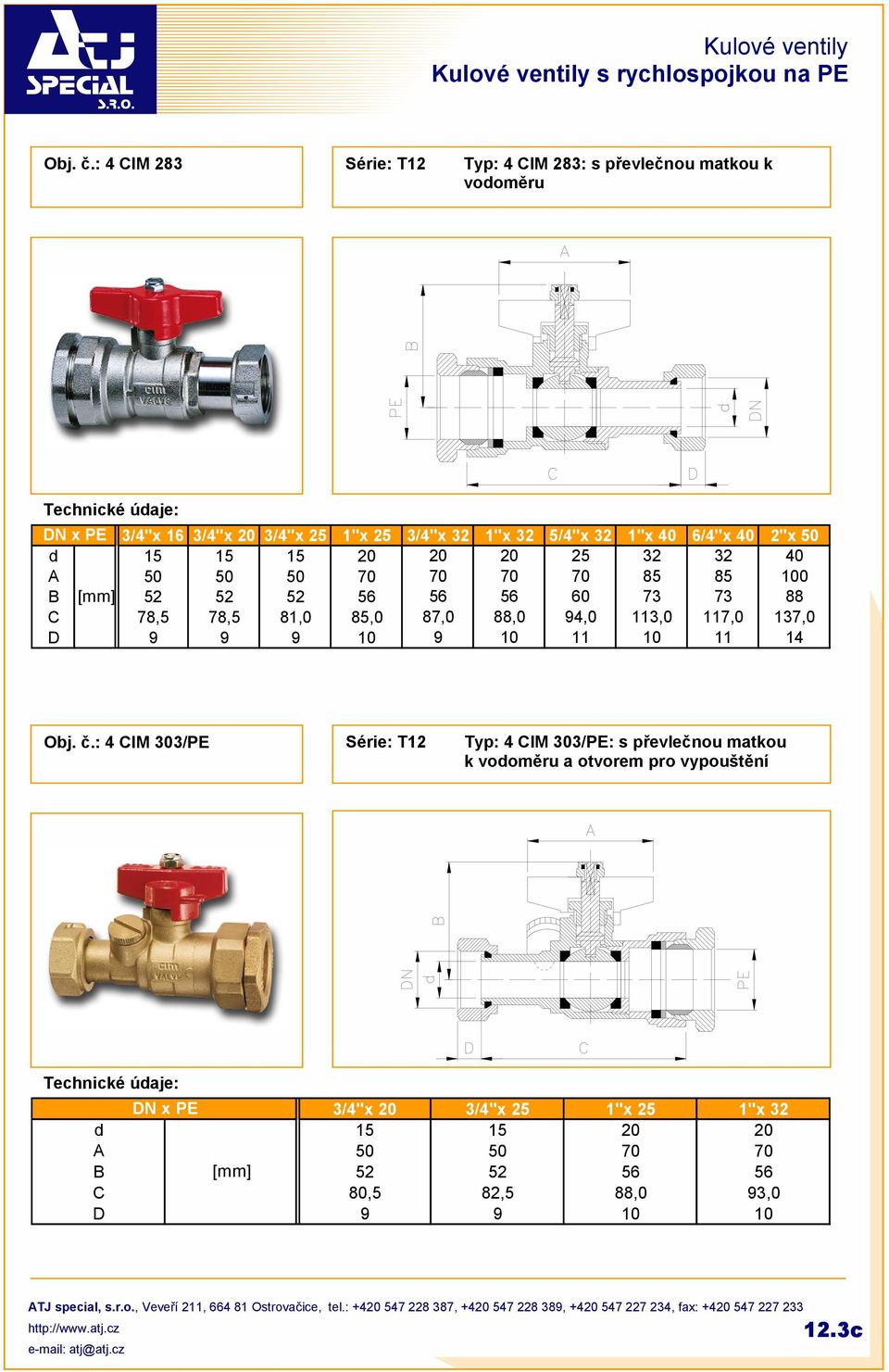 50 d 15 15 15 20 20 20 25 32 32 40 A 50 50 50 70 70 70 70 85 85 100 B 52 52 52 56 56 56 60 73 73 88 C 78,5 78,5 81,0 85,0 87,0 88,0 94,0 113,0