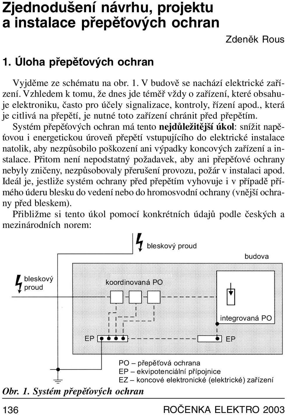 , která je citlivá na přepětí, je nutné toto zařízení chránit před přepětím.