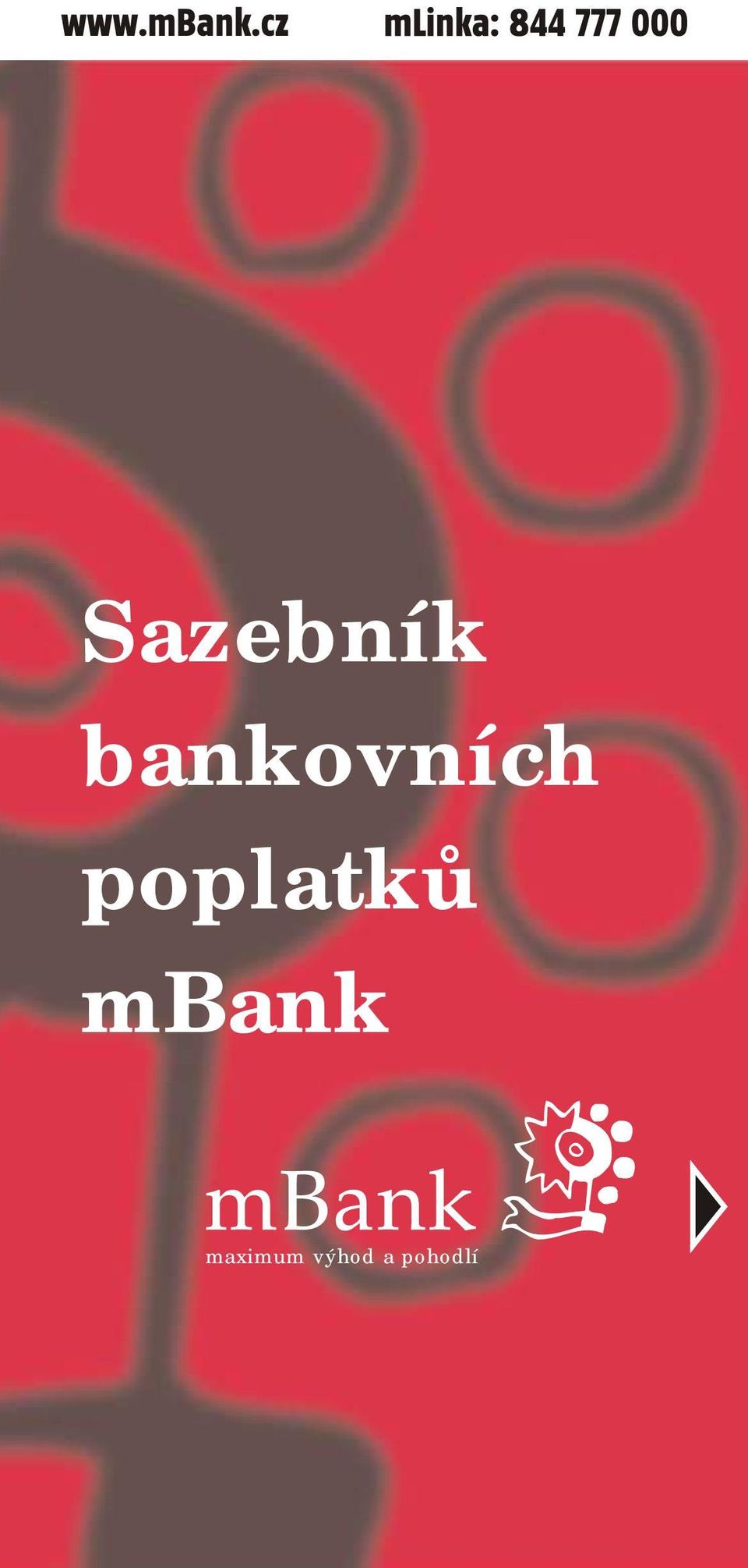 poplatků mbank