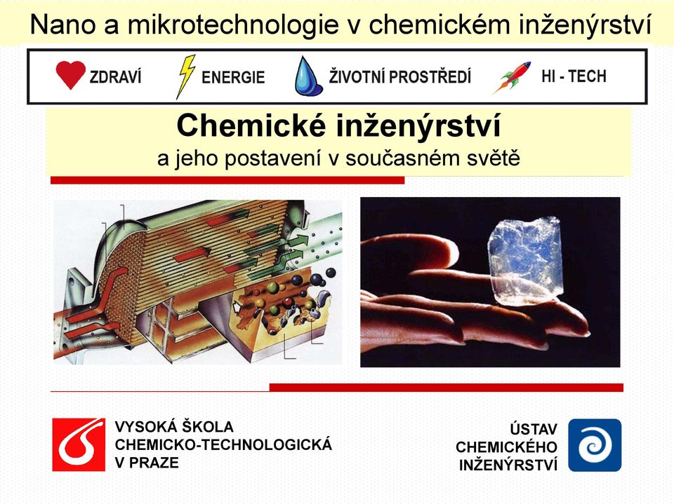 postavení v současném světě VYSOKÁ ŠKOLA