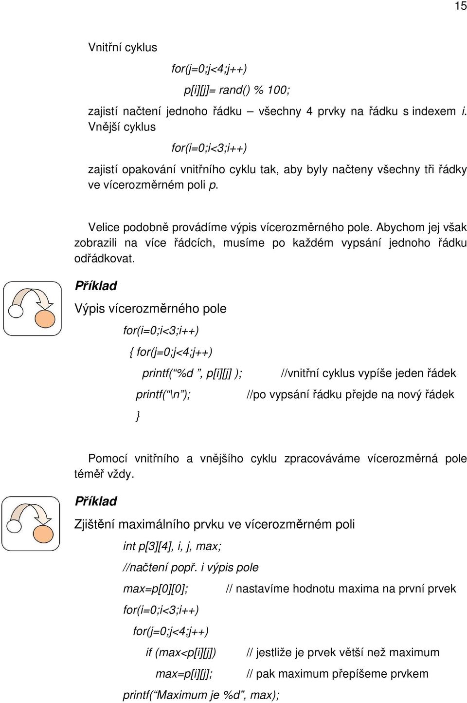 Abychom jej však zobrazili na více řádcích, musíme po každém vypsání jednoho řádku odřádkovat.