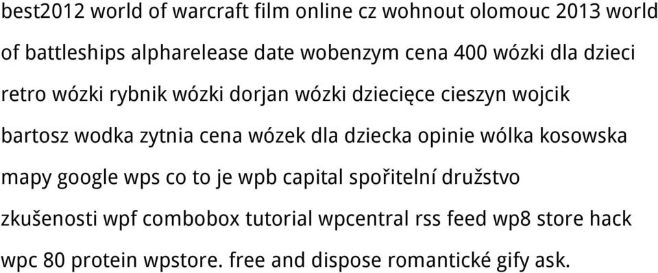 cena wózek dla dziecka opinie wólka kosowska mapy google wps co to je wpb capital spořitelní družstvo zkušenosti