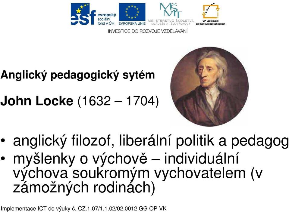 pedagog myšlenky o výchově individuální