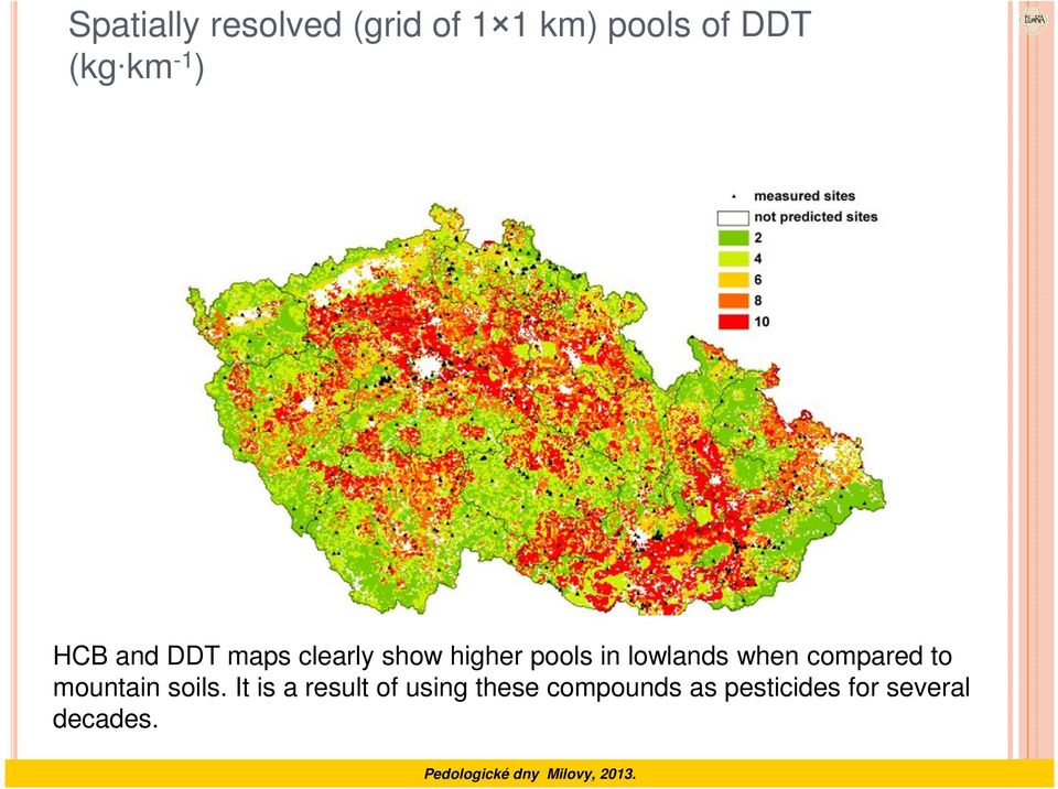 lowlands when compared to mountain soils.