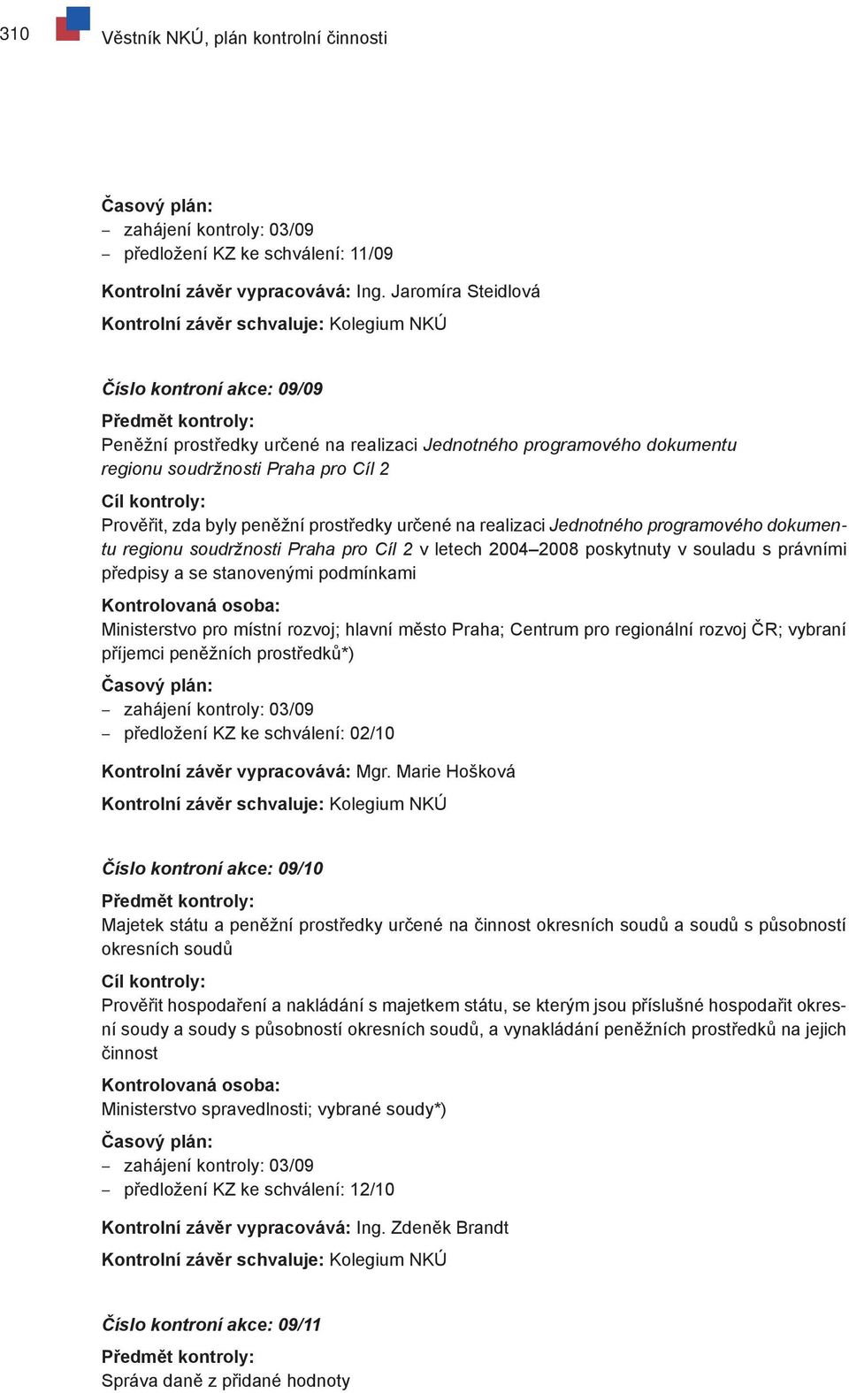 na realizaci Jednotného programového dokumentu regionu soudržnosti Praha pro Cíl 2 v letech 2004 2008 poskytnuty v souladu s právními předpisy a se stanovenými podmínkami Ministerstvo pro místní