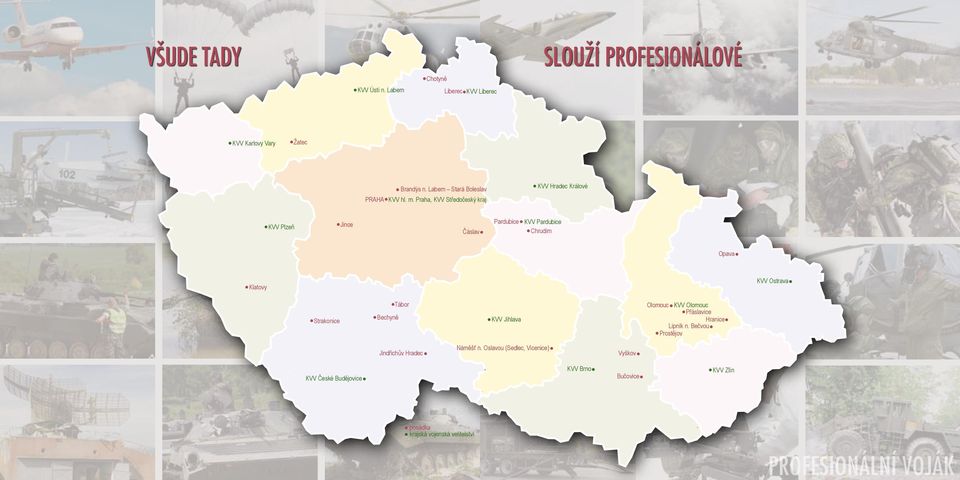 Praha, KVV Středočeský kraj KVV Plzeň Jince Čáslav Pardubice KVV Pardubice Chrudim Opava Klatovy KVV Ostrava Strakonice Bechyně