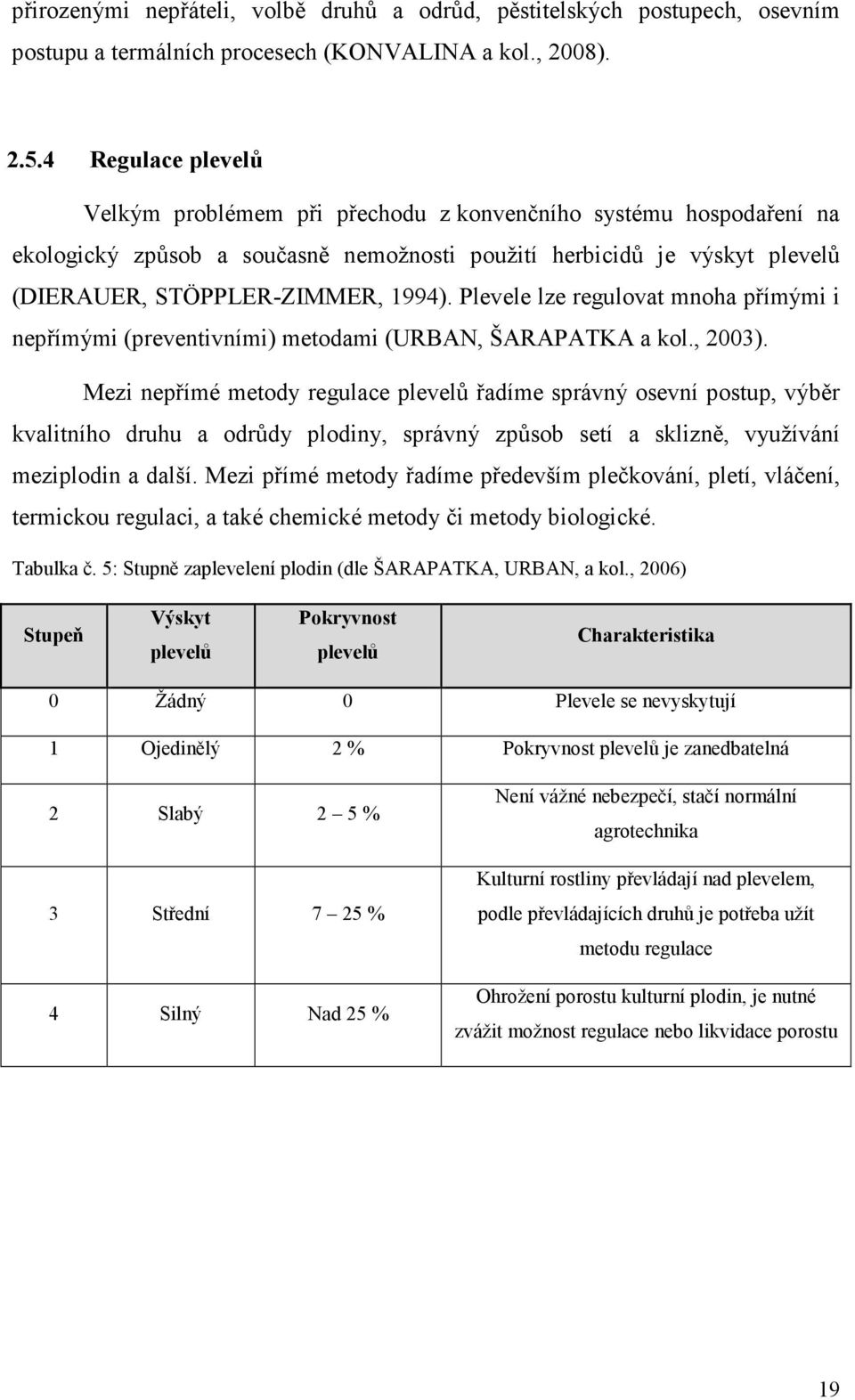 Plevele lze regulovat mnoha přímými i nepřímými (preventivními) metodami (URBAN, ŠARAPATKA a kol., 2003).