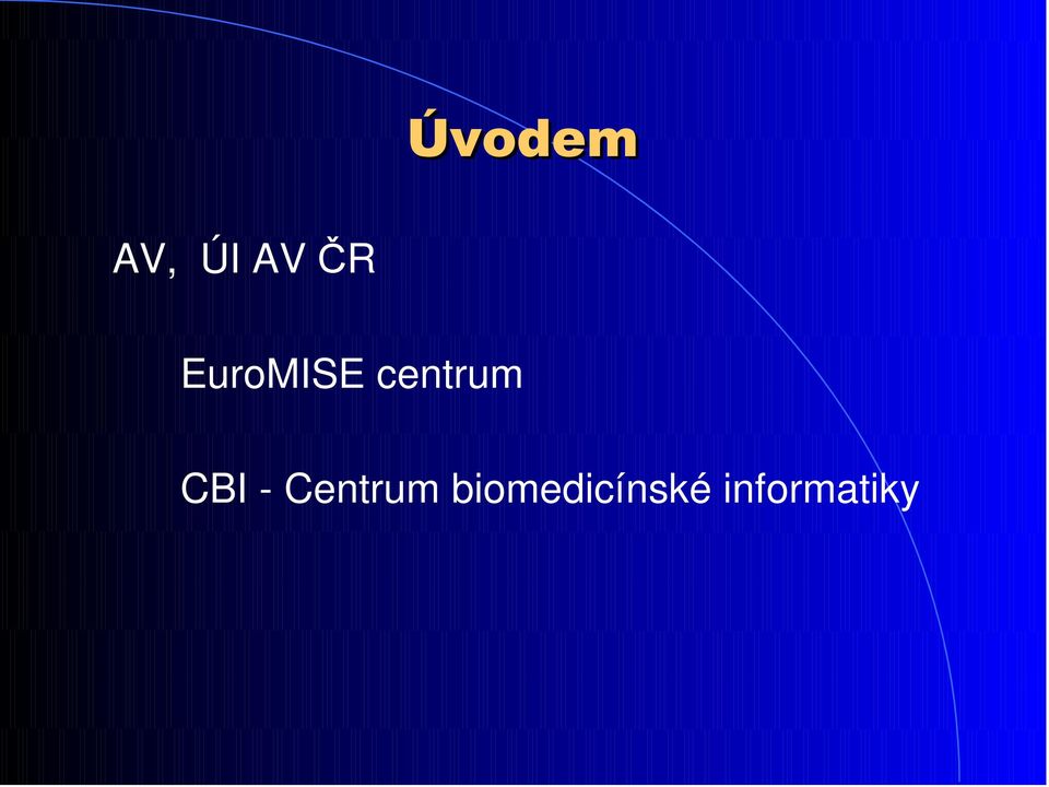 centrum CBI -