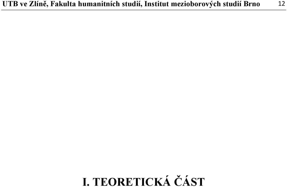 Institut mezioborových