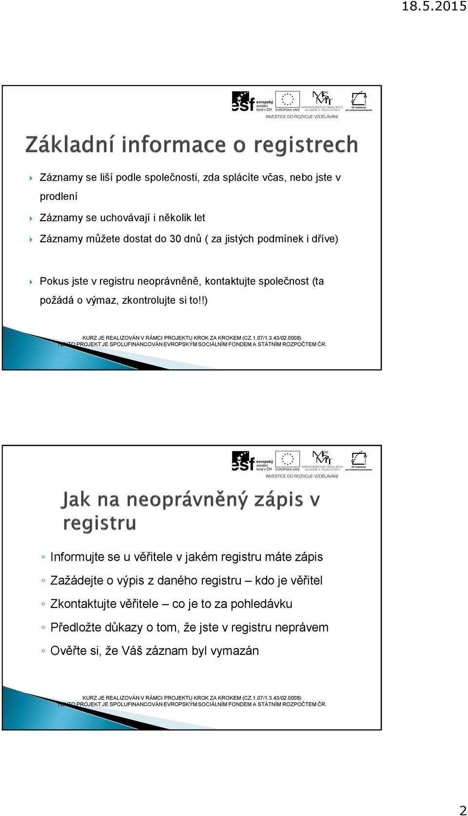 zkontrolujte si to!