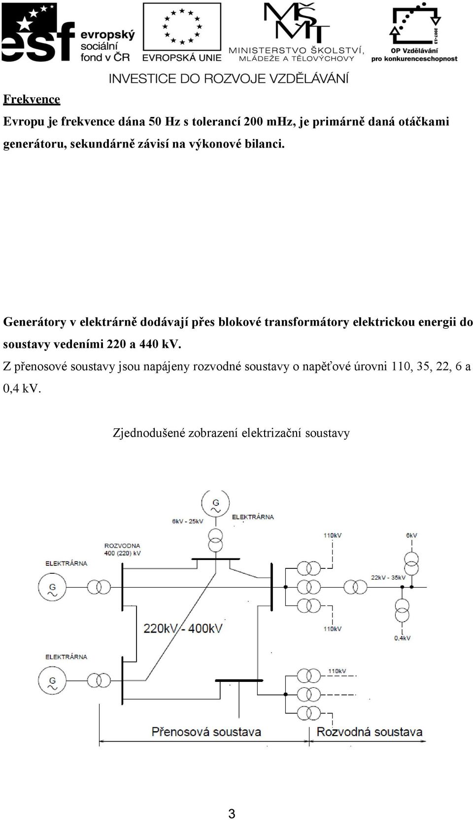 Generátory v elektrárně dodávají přes blokové transformátory elektrickou energii do soustavy