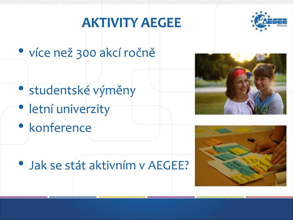 letní univerzity konference