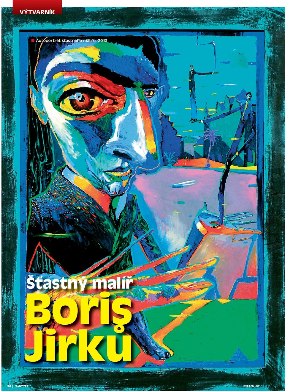 Šťastný malíř Boris