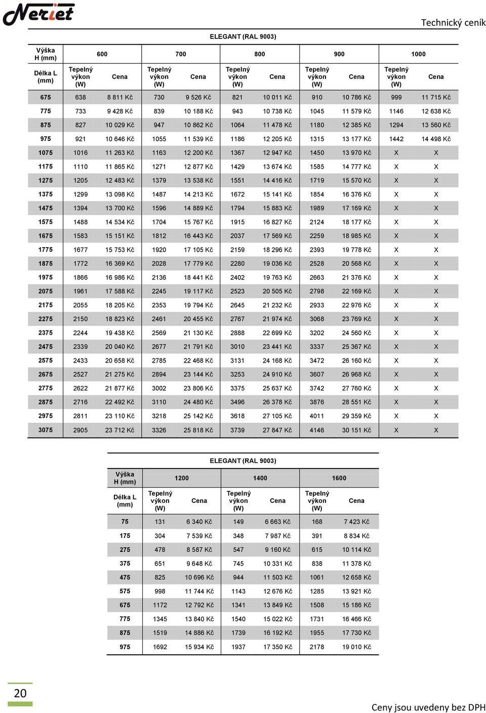 947 Kč 1450 13 970 Kč X X 1175 1110 11 865 Kč 1271 12 877 Kč 1429 13 674 Kč 1585 14 777 Kč X X 1275 1205 12 483 Kč 1379 13 538 Kč 1551 14 416 Kč 1719 15 570 Kč X X 1375 1299 13 098 Kč 1487 14 213 Kč