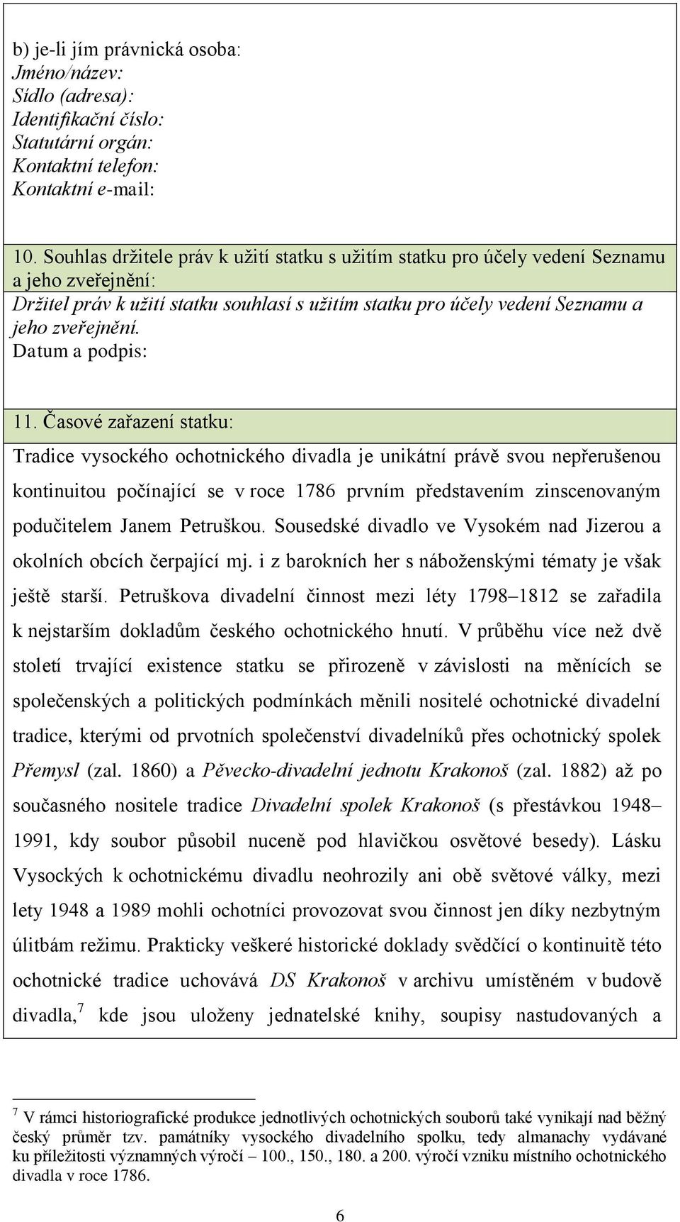 Datum a podpis: 11.