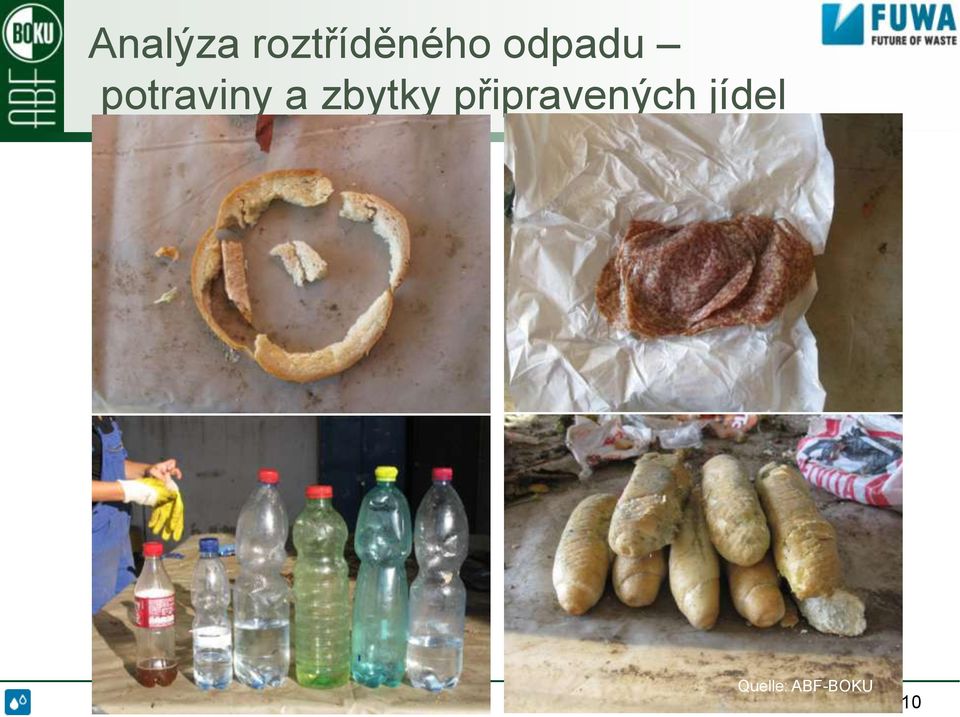 zbytky připravených