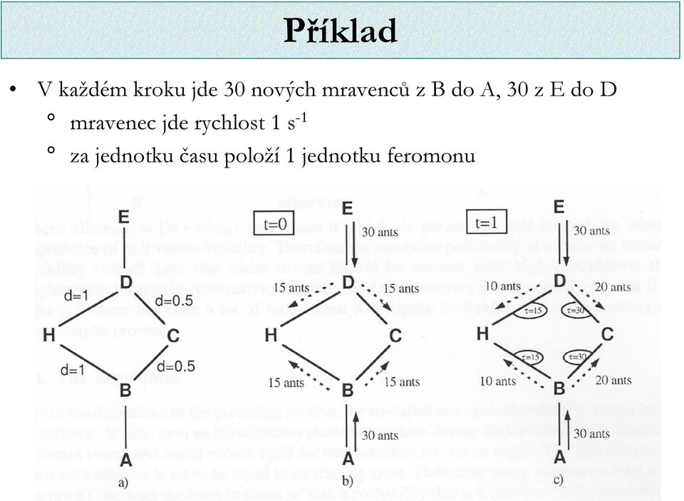 do D mravenec jde rychlost 1 s -1