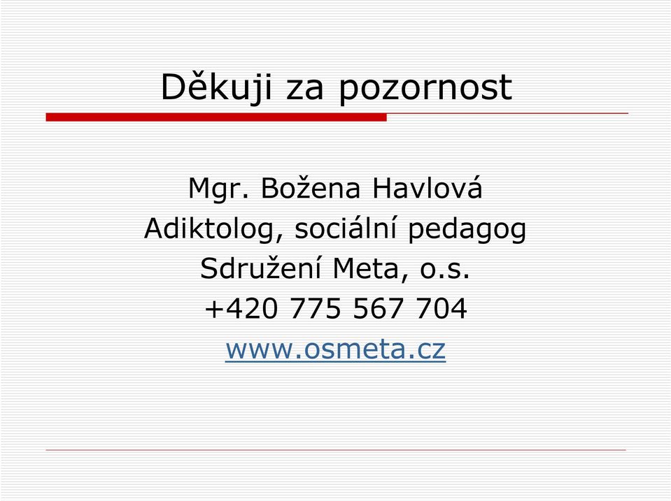 sociální pedagog Sdružení