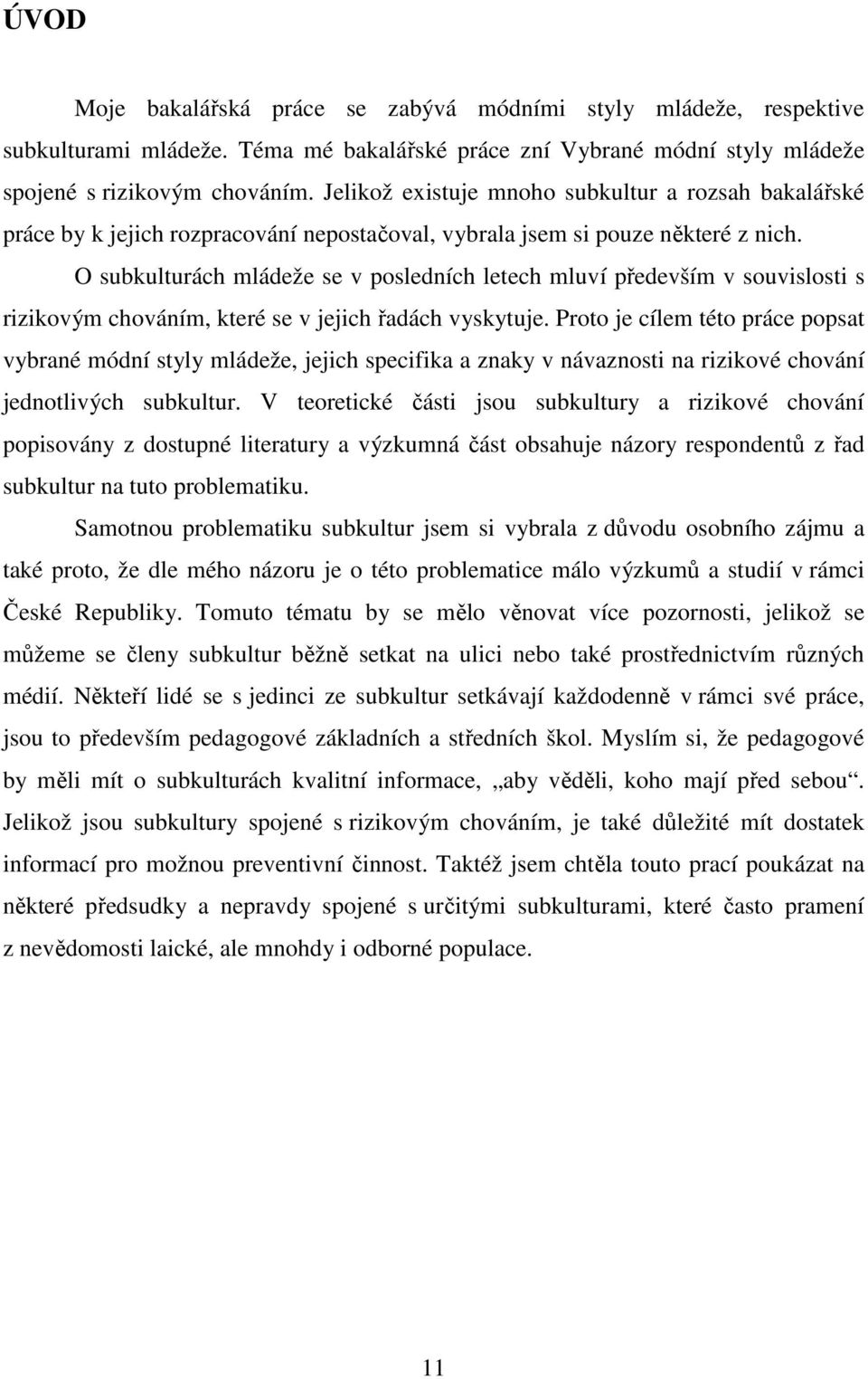 O subkulturách mládeže se v posledních letech mluví především v souvislosti s rizikovým chováním, které se v jejich řadách vyskytuje.