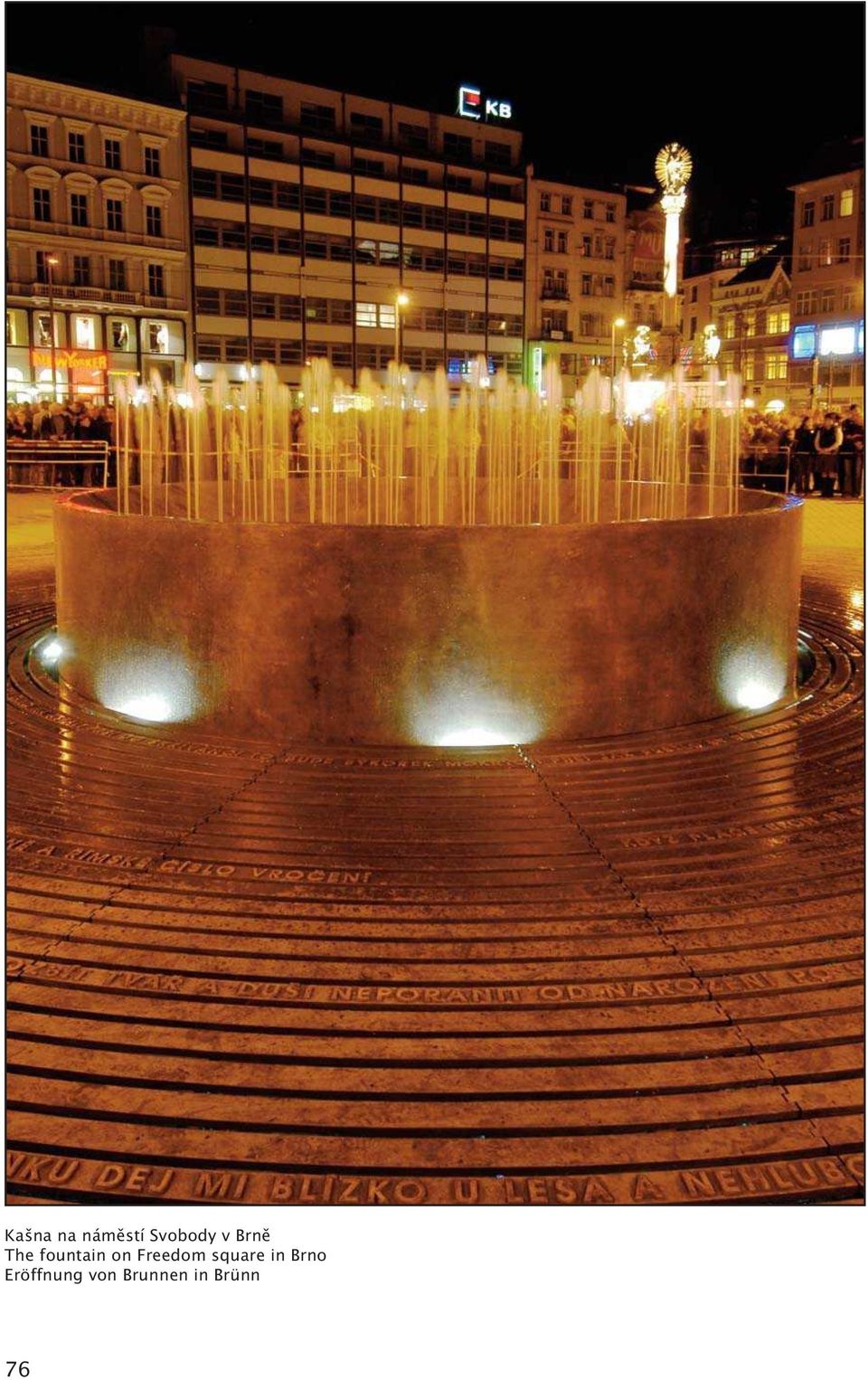 Freedom square in Brno