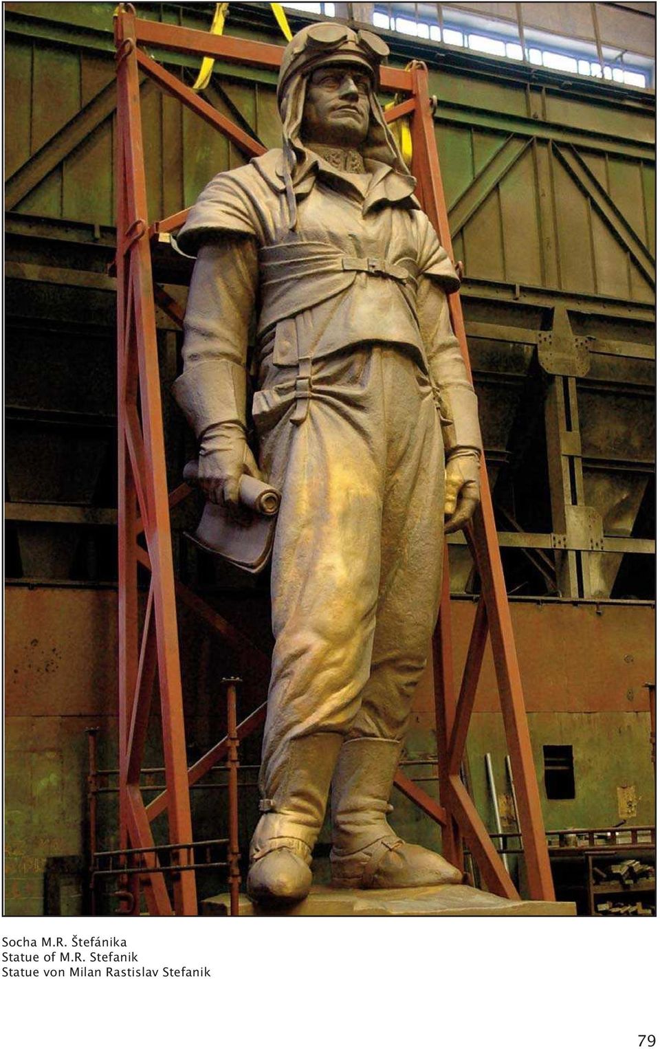 M.R. Stefanik Statue