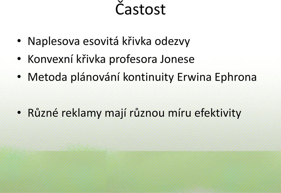 plánování kontinuity Erwina Ephrona