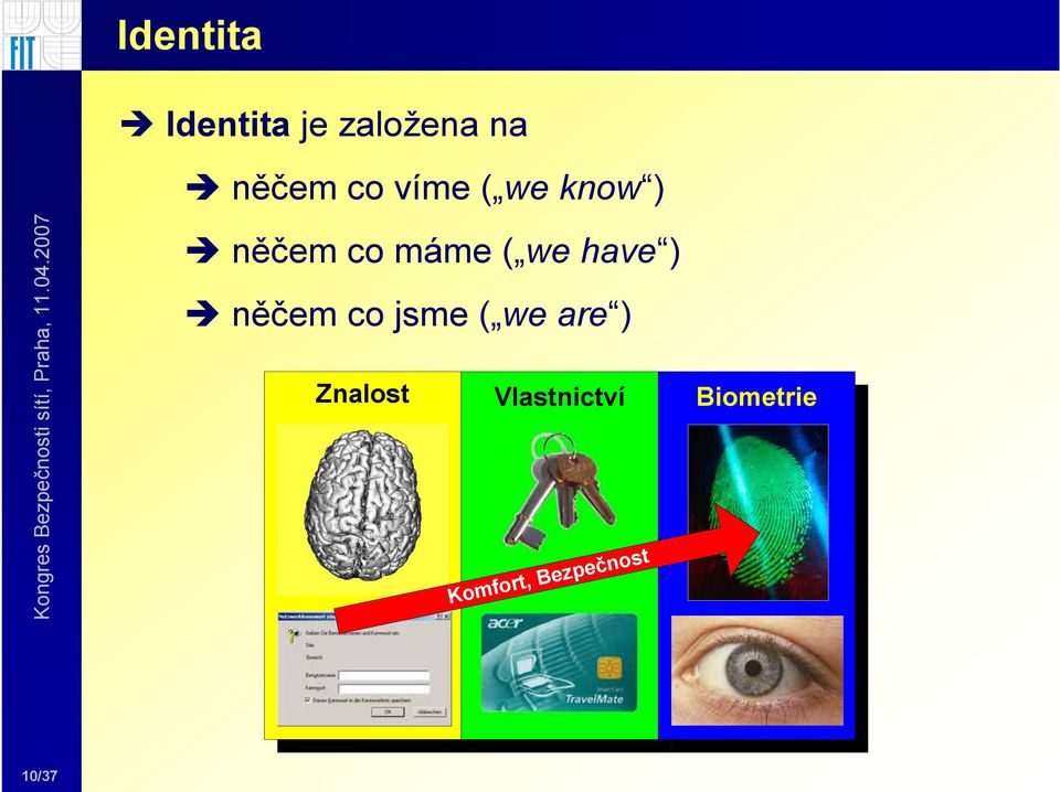 ) něčem co jsme ( we are ) Znalost