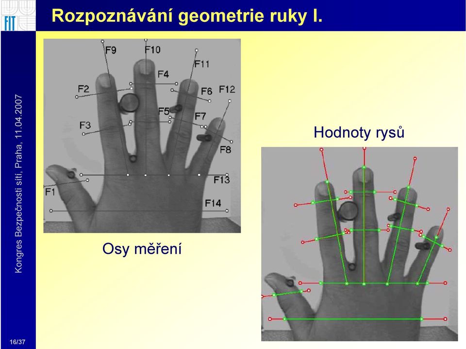 geometrie ruky