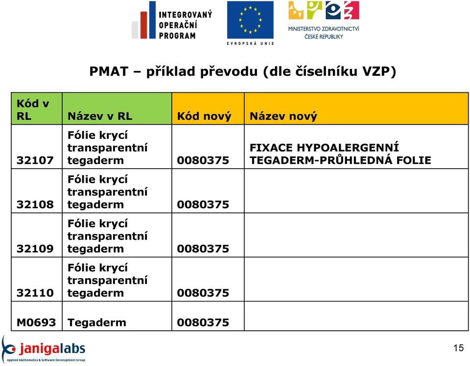 tegaderm 0080375 Fólie krycí transparentní tegaderm 0080375 Fólie krycí transparentní