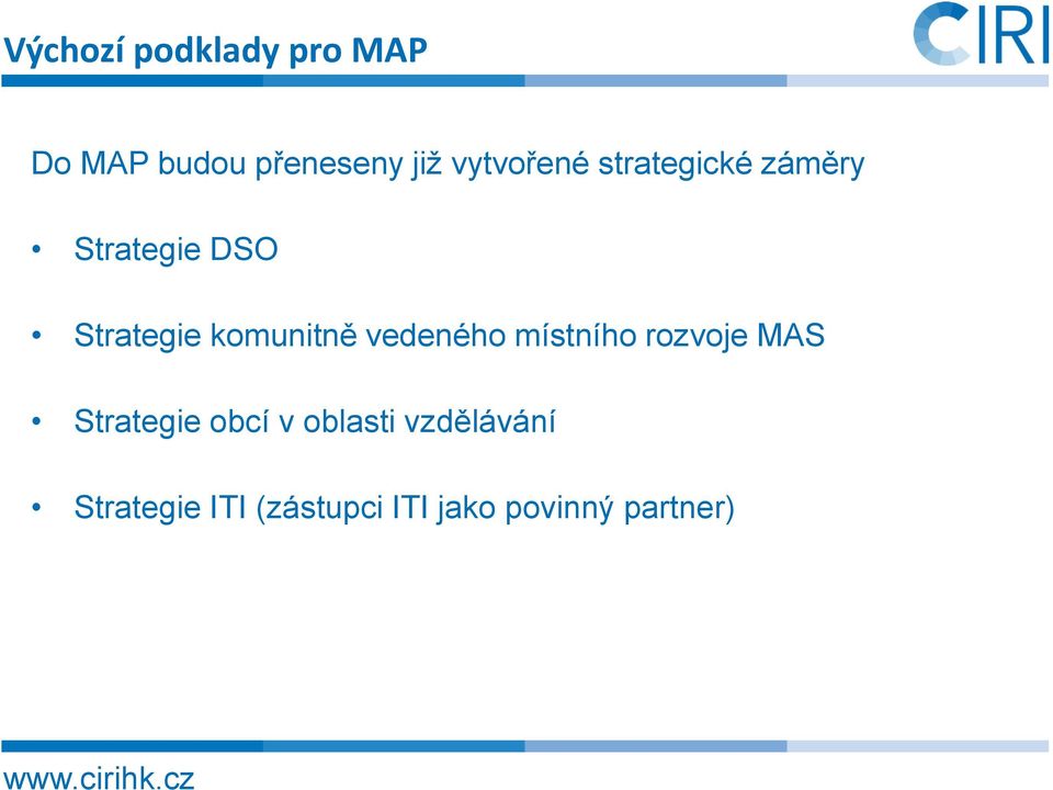 komunitně vedeného místního rozvoje MAS Strategie obcí v