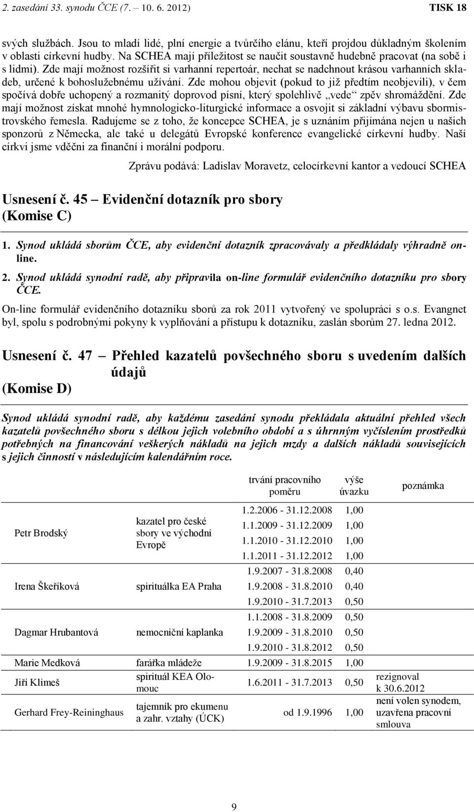 Zde mají možnost rozšířit si varhanní repertoár, nechat se nadchnout krásou varhanních skladeb, určené k bohoslužebnému užívání.